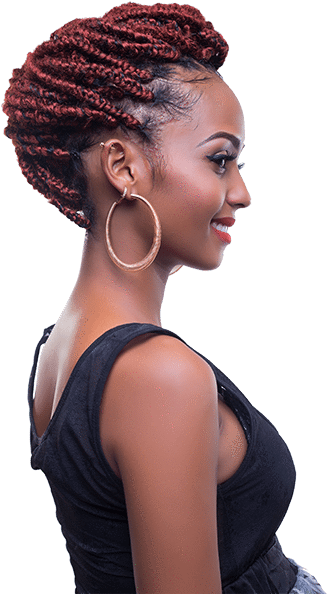 Soft Kinky - Braid Soft Kinky Hairstyles (620x600), Png Download