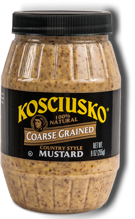 Coarse Grained Mustard - Kosciusko Mustard (720x1220), Png Download