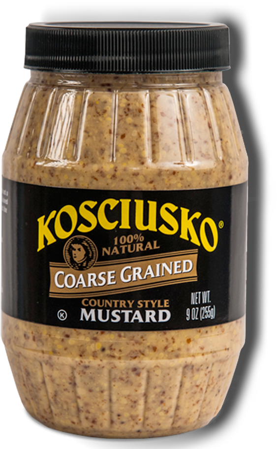 Download Coarse Grained Mustard Kosciusko Mustard PNG Image with No