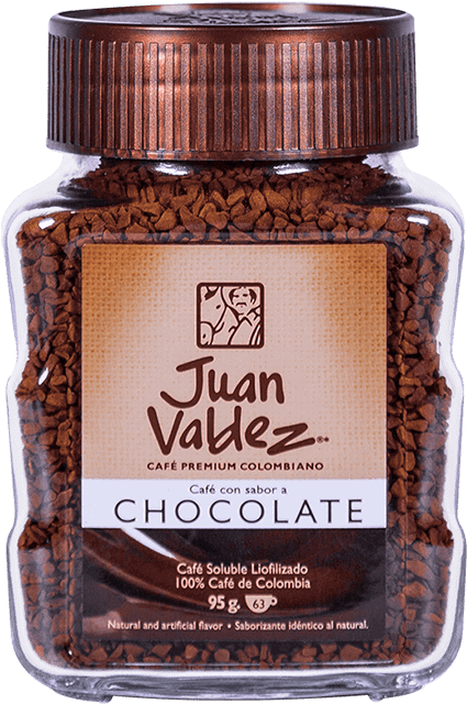 Chocolate Freeze Dried Coffee - Juan Valdez Cafe (800x800), Png Download