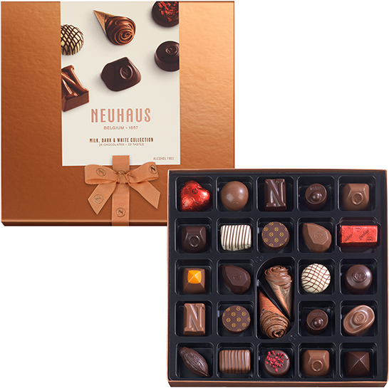 29,00 € - Chocolate Boxes Neuhaus (620x620), Png Download