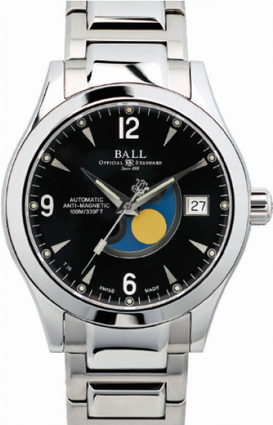 Nm2082c-sj - Rolex Datejust Two Tone Black Face (600x600), Png Download