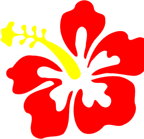 Hibiscus Clip Art (640x480), Png Download