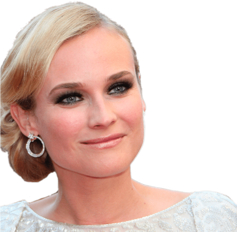 Diane Kruger Glamour - Diane Kruger Premiere (800x800), Png Download
