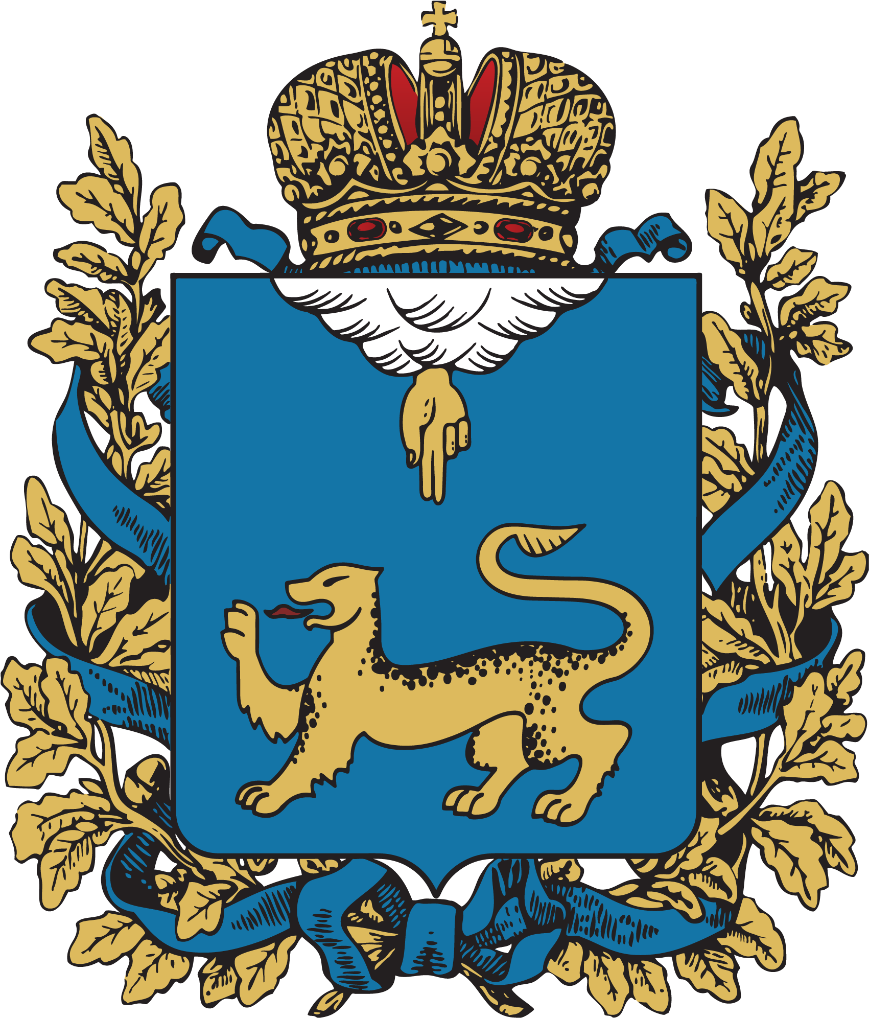 Coat Of Arms Of Pskov Oblast - Coat Of Arms Pskov (2000x2000), Png Download