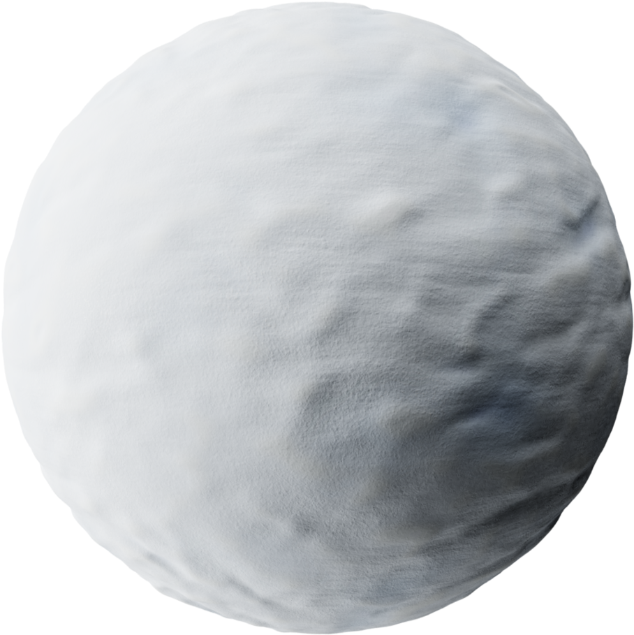 Snow - Moon (1024x1024), Png Download