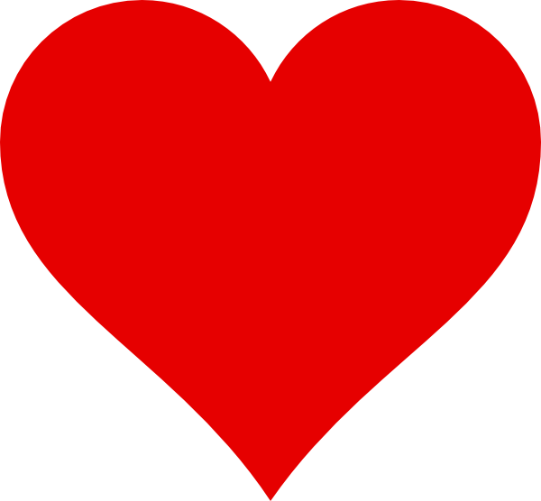 This Free Clip Arts Design Of Heart Png (600x556), Png Download