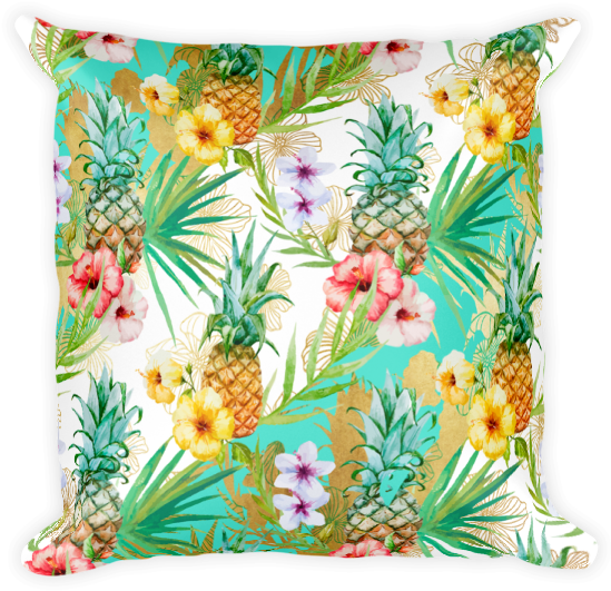 Square Pillow - Cushion (600x600), Png Download