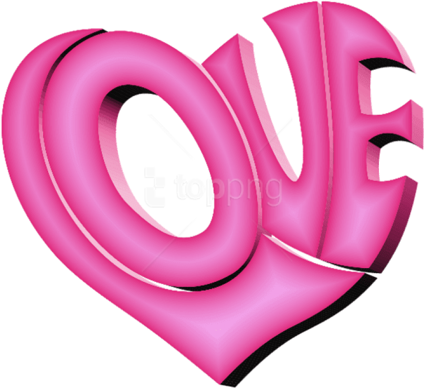 Free Png Download Pink Love Heart Png Images Background - Heart Love Images Png (850x774), Png Download