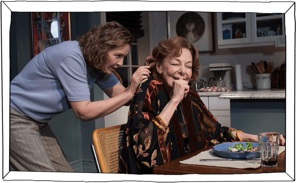 Joan Allen And Elaine May - Elaine May Waverly Gallery (1000x627), Png Download