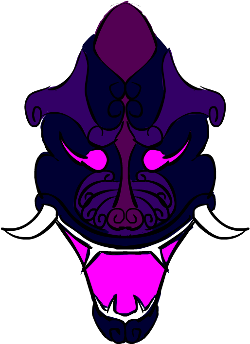 Oni Concept Artv3colour - Illustration (1280x720), Png Download