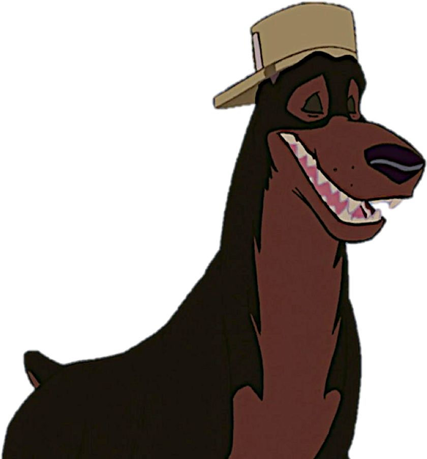 Disney's Lady And The Tramp Images Buster Renders Hd - Lady And The Tramp Buster (1107x941), Png Download