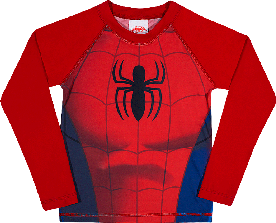 Camiseta Manga Longa Com Proteção Uv Homem Aranha Vermelho - Camisa Uv Homem Aranha (960x960), Png Download