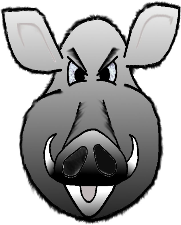 Wild-sow Free Vector - Celeng Art Vector (800x800), Png Download