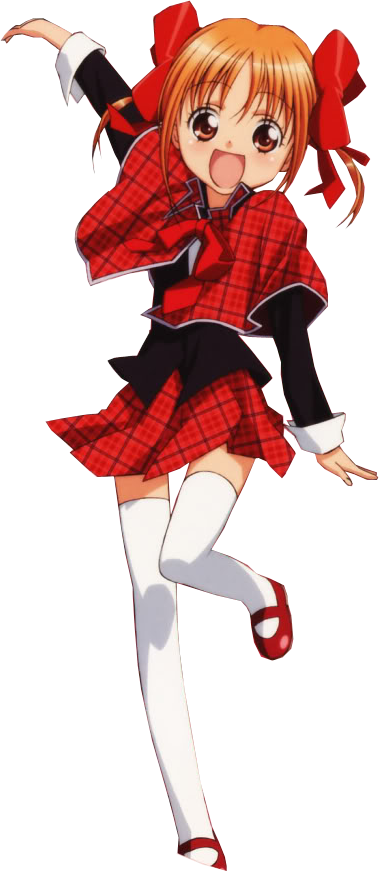 Anime Girl With Pigtails Photo - Shugo Chara Yaya (379x871), Png Download