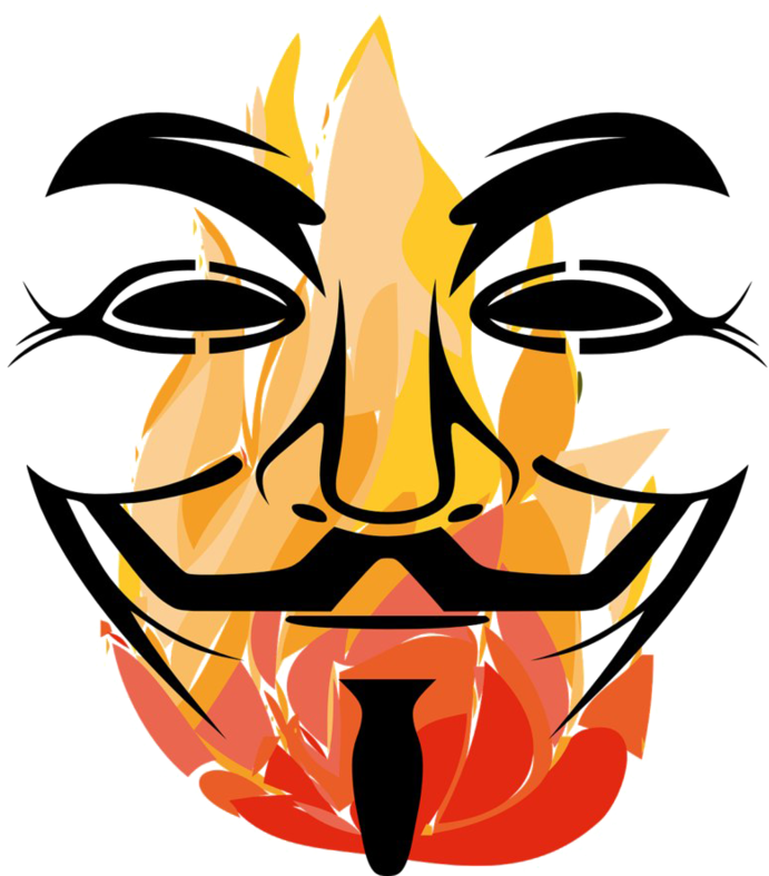 Anonymous Mask Png No Background - Guy Fawkes Mask (800x800), Png Download