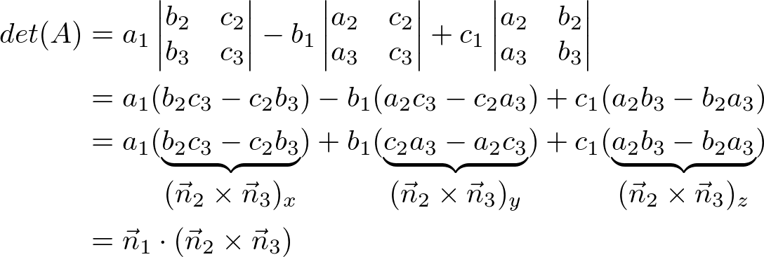 Determinant A Of Matrix - Number (1088x367), Png Download