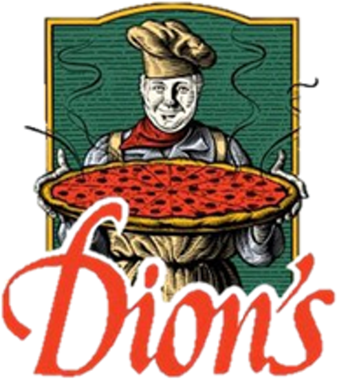 Dion's Pizza Logo Png (585x733), Png Download