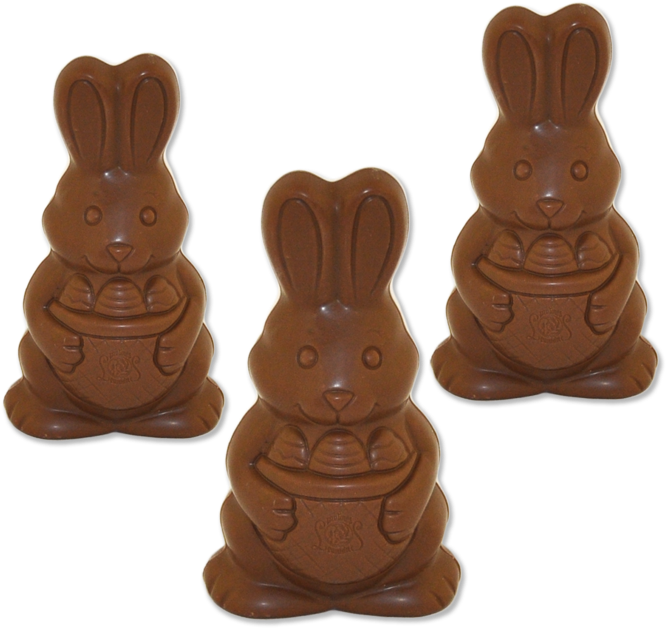 Leonidas Belgian Chocolate Bunny - Figurine (760x760), Png Download