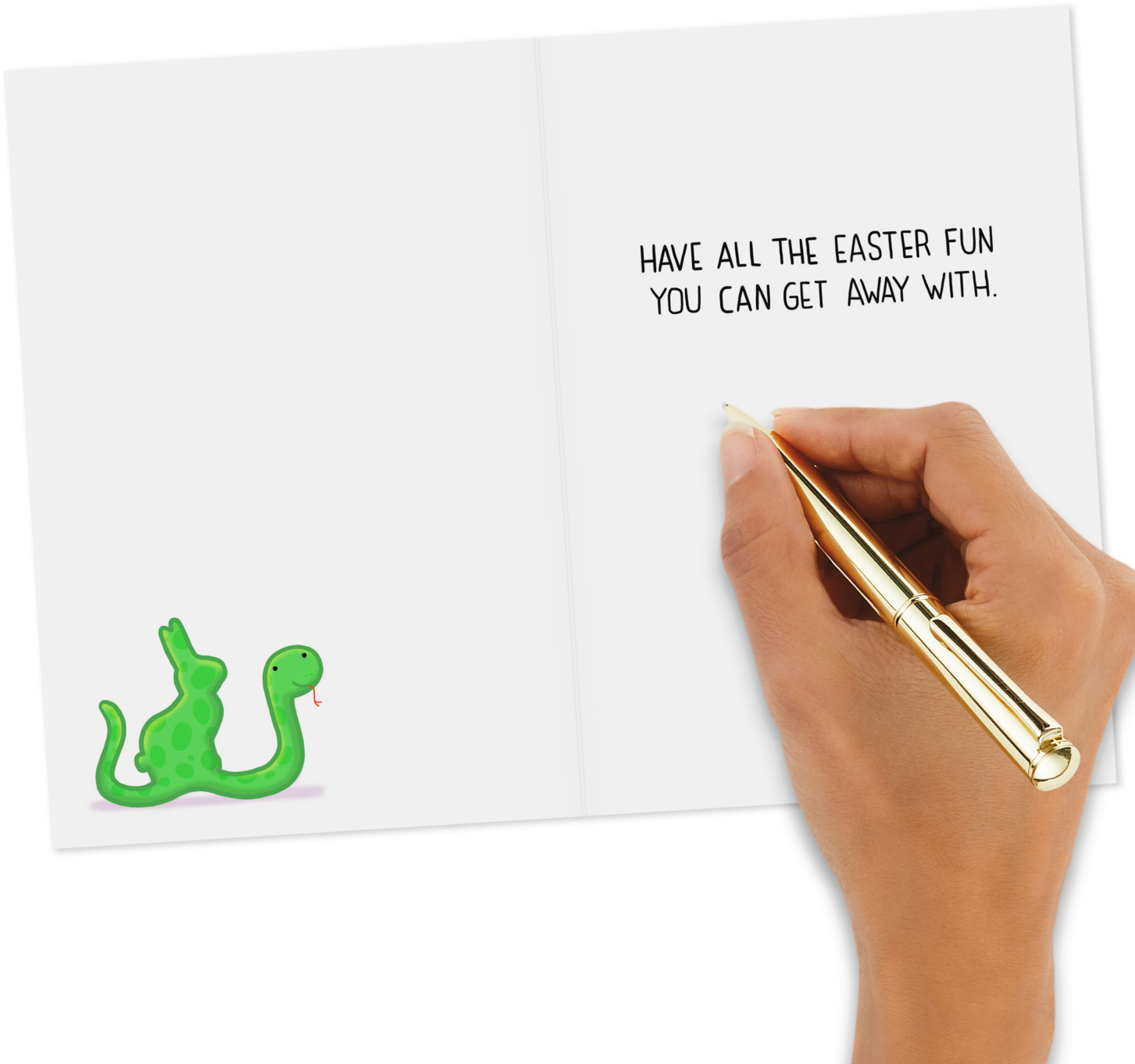 Funny Easter Card Did You Eat My Chocolate Bunny - Document (1470x1470), Png Download