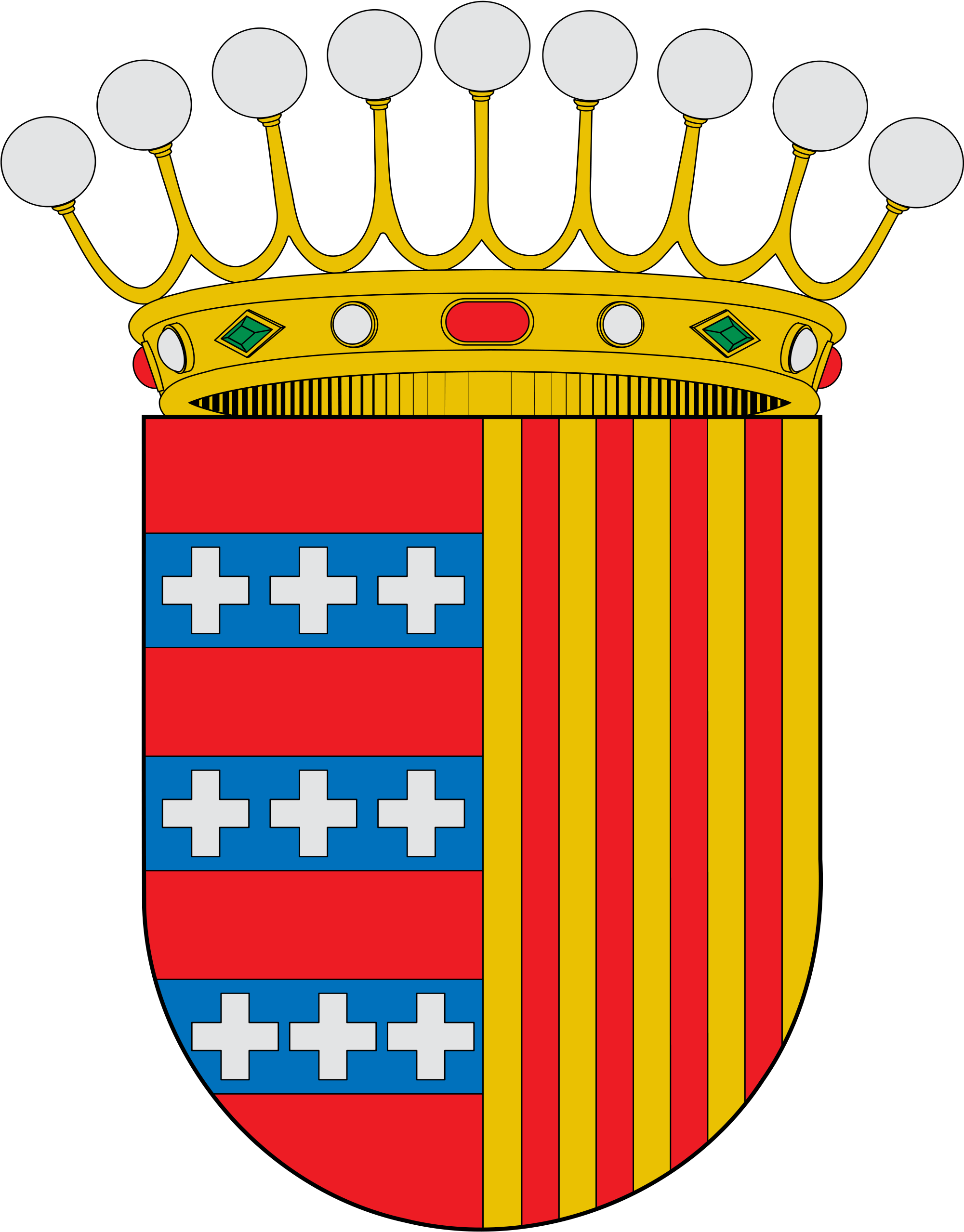 Open - Yatova Escudo (2000x2746), Png Download