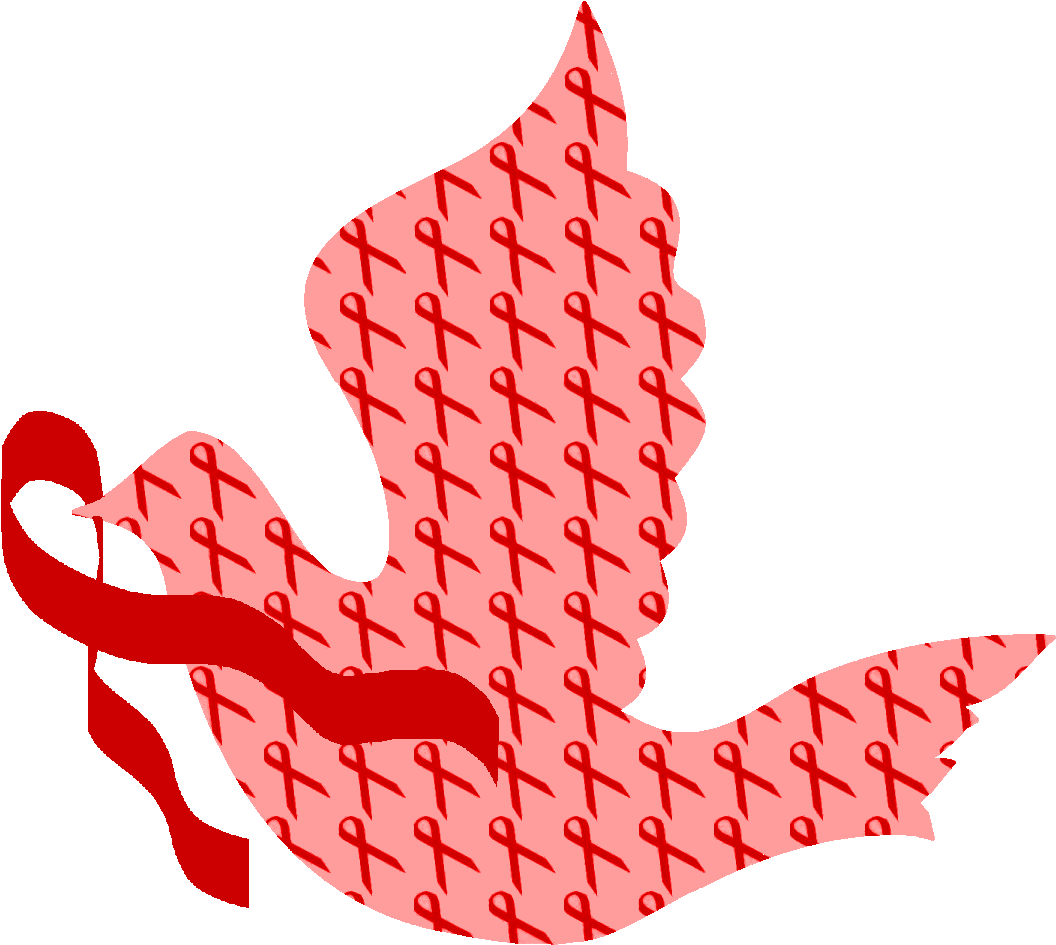 Dove Of Hope - Awareness Ribbon (1158x1140), Png Download