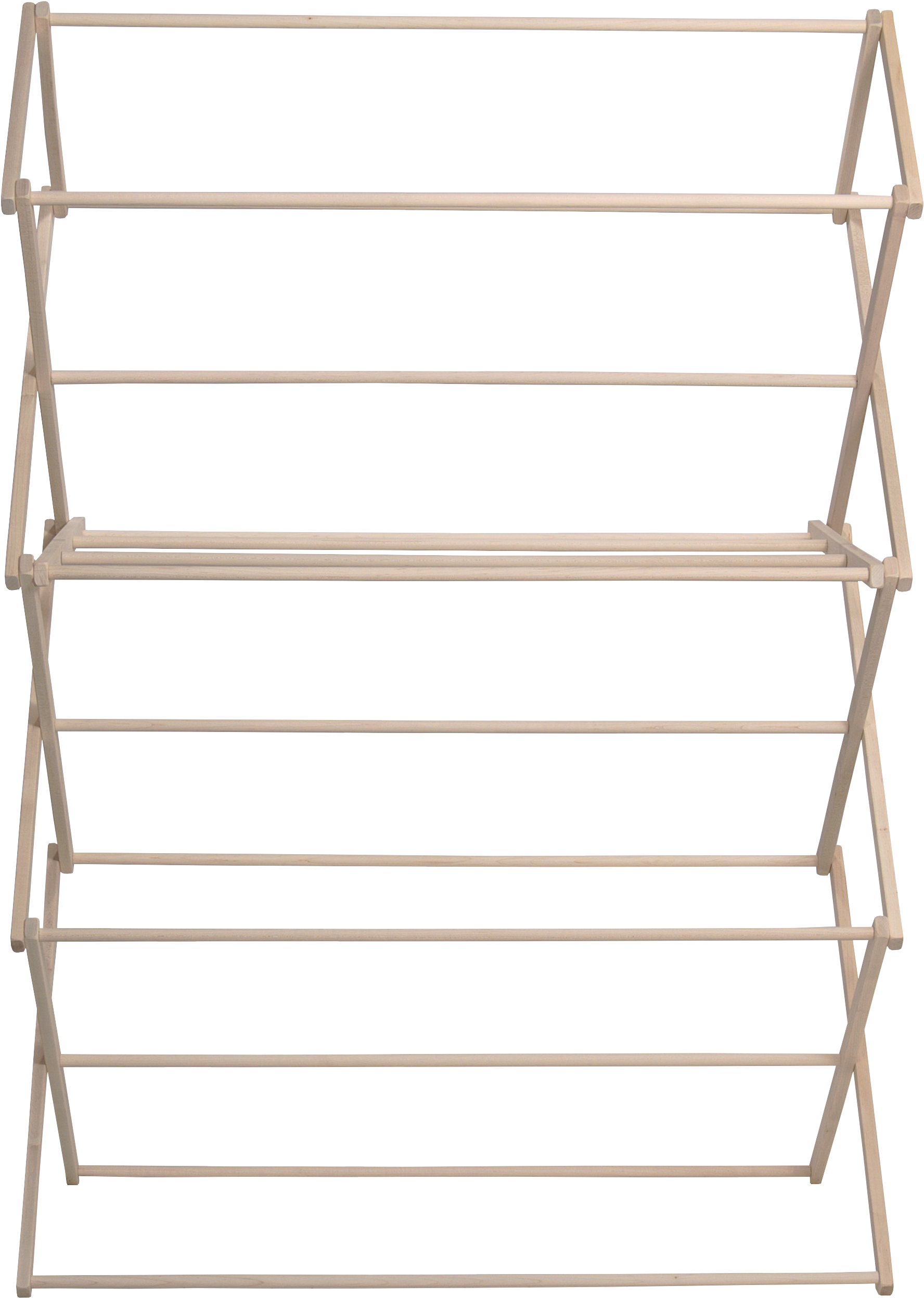 Pennsylvania Woodworks 2x Large Wooden Clothes Drying - Shelf (2400x3000), Png Download