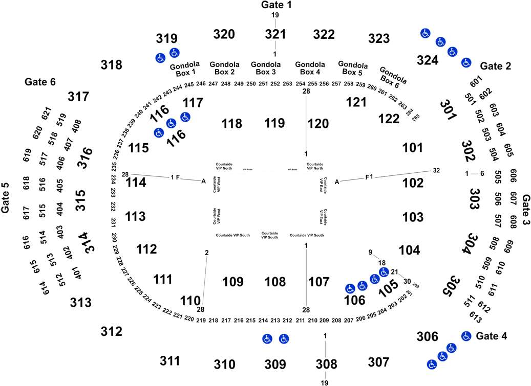 Toronto Raptors Vs Boston Celtics Tickets On 02/26/19 - Scotiabank Arena Section 307 (1050x794), Png Download