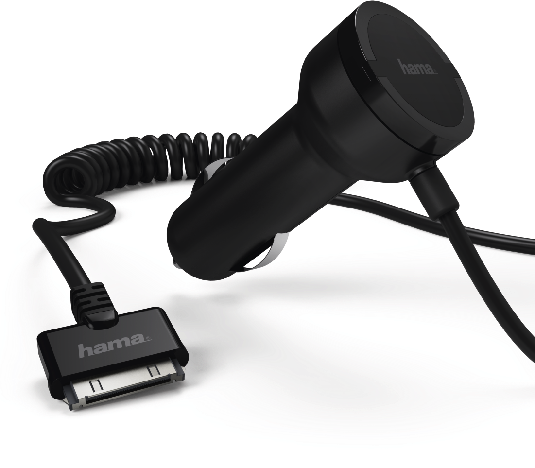 Vehicle Charging Cable For Apple Iphone 3g/3g S/4/4s - Iphone 3gs (1100x1100), Png Download