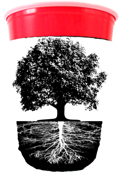 Coolie Junction Tree Of Life Beer Bottle Coolie (503x600), Png Download