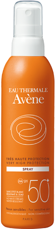 Spf 50 Spray - Avene Spray Spf 50 (380x460), Png Download