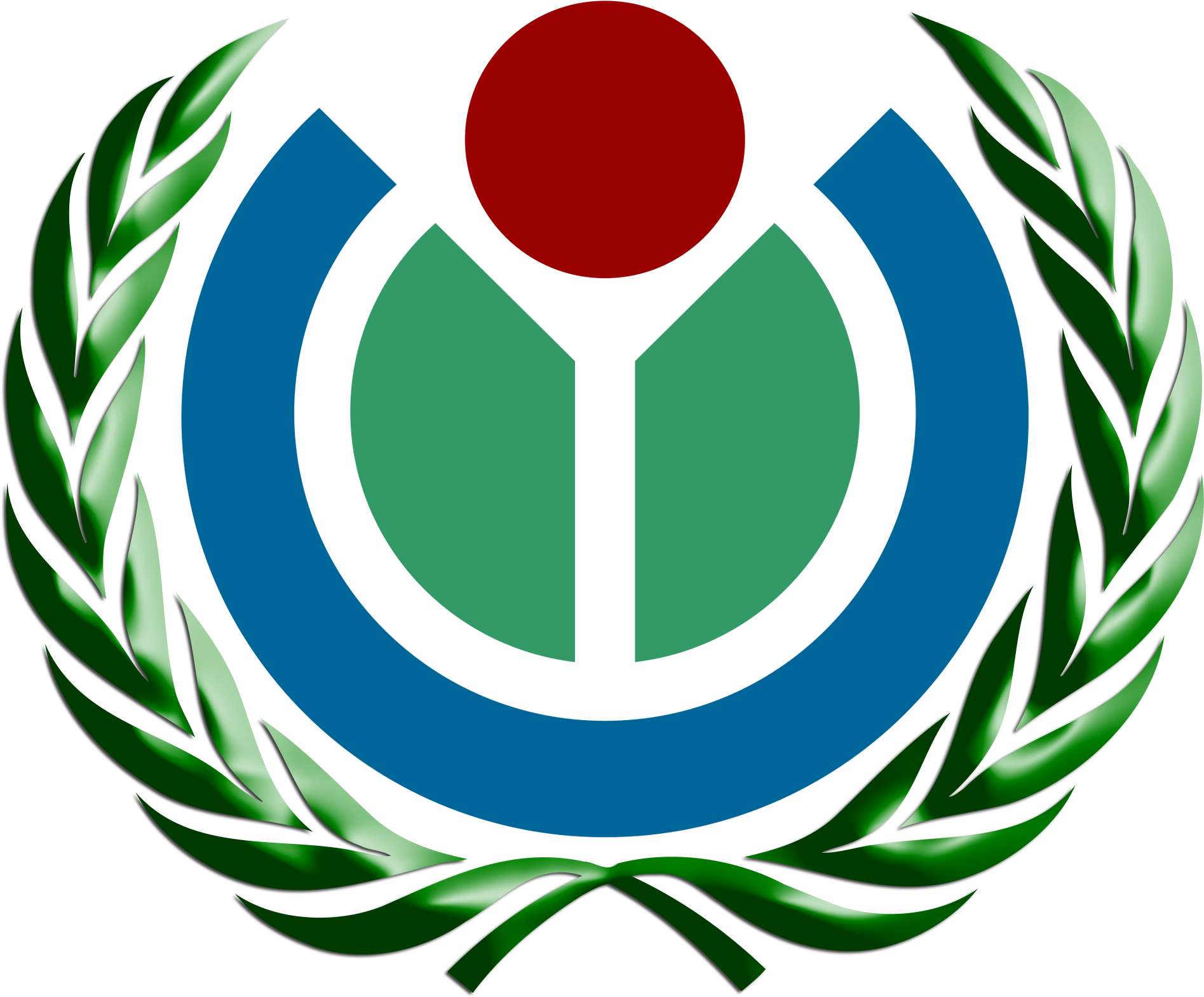 Laurel Wreath-wikimedia - Wikimedia Foundation (2000x1627), Png Download