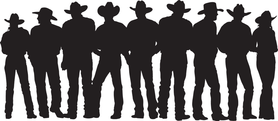 The Grangeville Border Days Committee - Rodeo Poster (940x410), Png Download