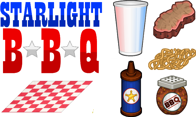 Starlight Bbq Ingredients Sushiria - Stache: Frivolous Facts And Fancies About That Space (669x415), Png Download
