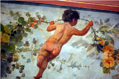 Foto Durante I Lavori Di Restauro Di Proprietà Esclusiva - Painting (392x392), Png Download