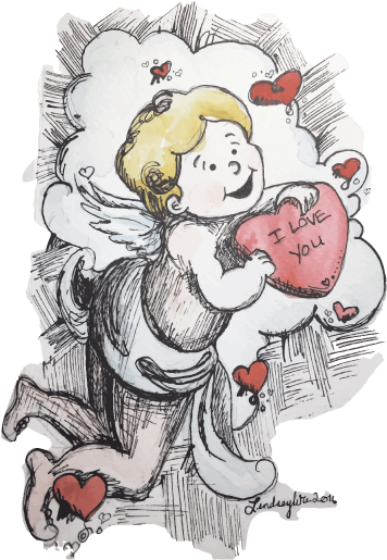 I Love You Cupid By Happy Haizi - Love (720x720), Png Download