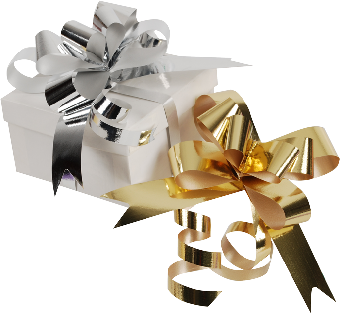 Butterfly Pull Bow - Wrapping Paper (700x700), Png Download