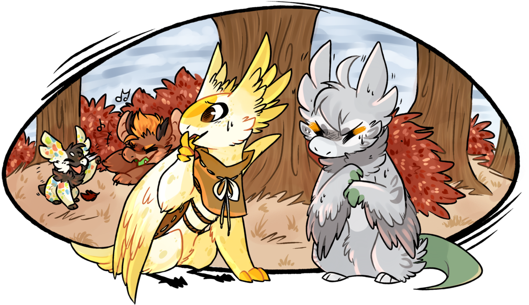 Magic Week 1 By Ittybittypigeontitty On Deviantart - Library (1187x672), Png Download