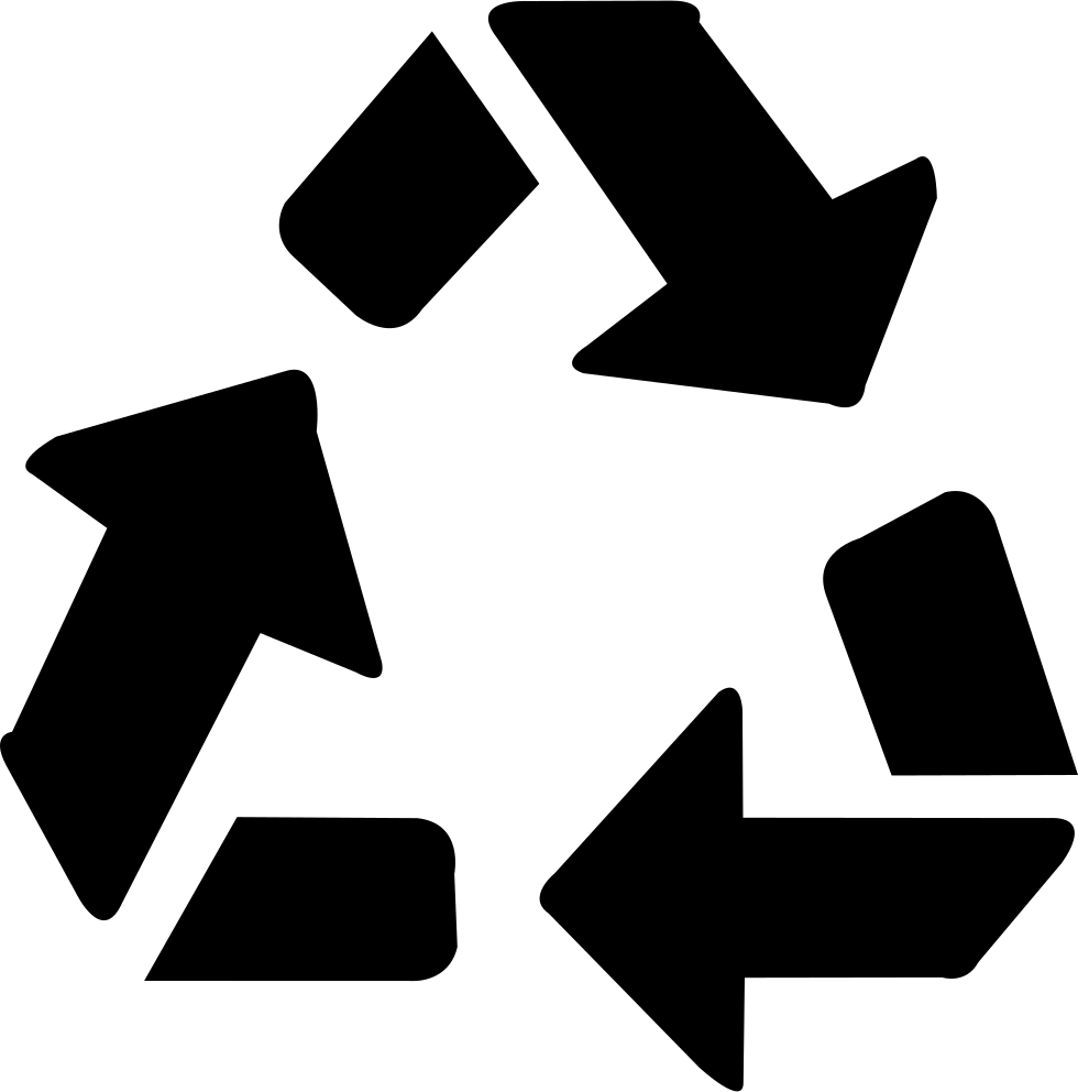 Arrow Recycle Comments - Reusable Icon Png (980x992), Png Download