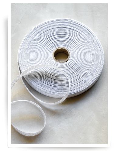 Silver Metallic Ribbon - Tissue Paper (400x510), Png Download