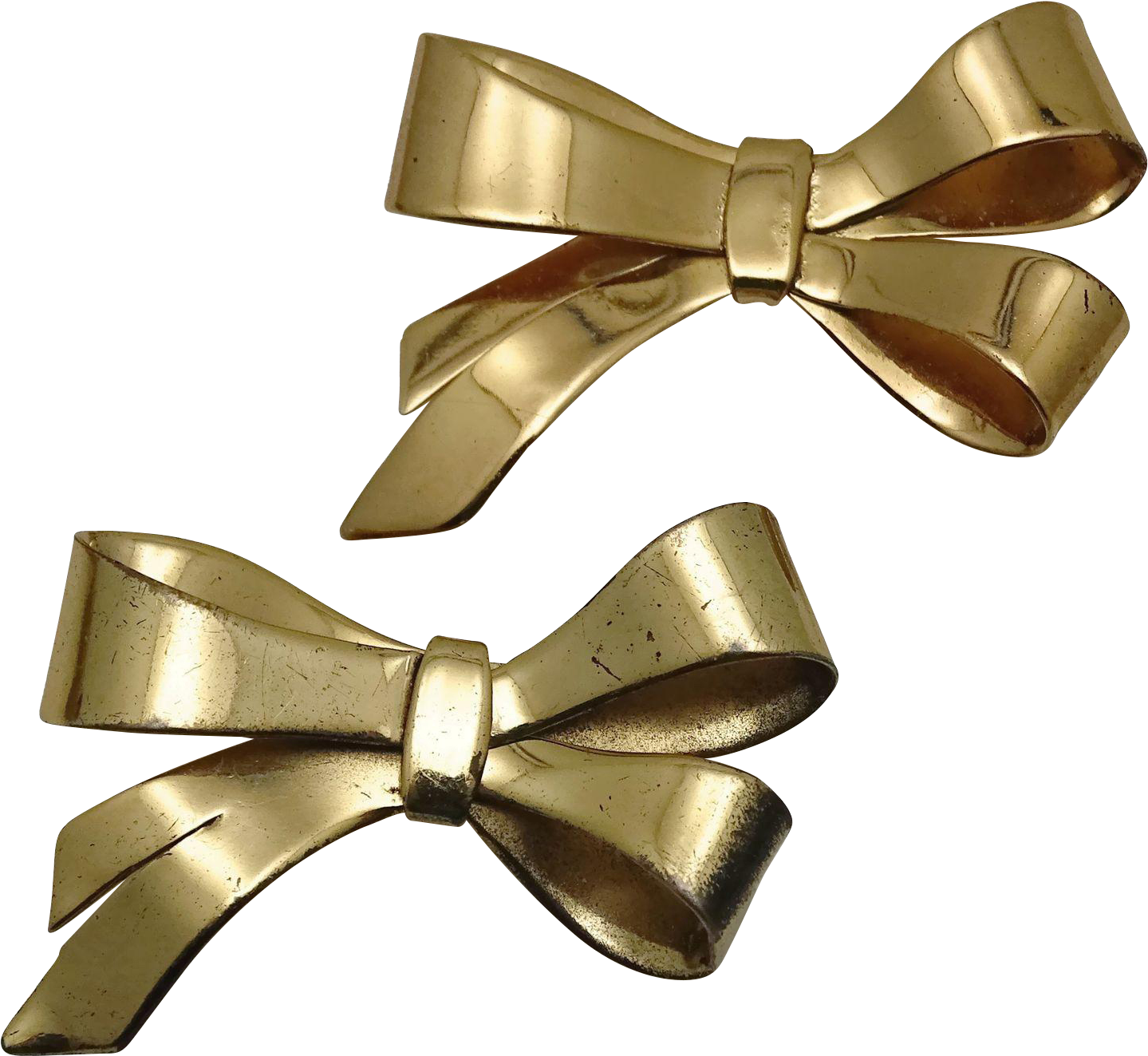 1940's Hector Aguilar For Coro Mexican Vermeil Sterling - Present (1438x1438), Png Download