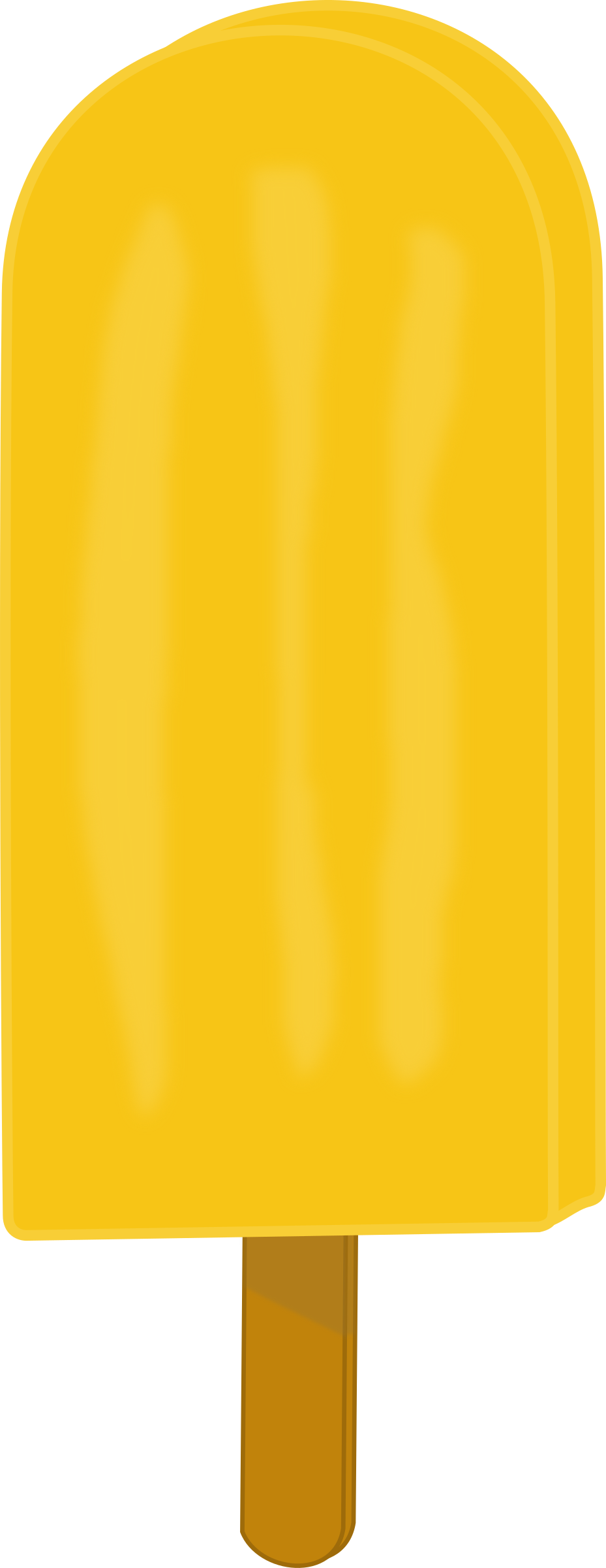 Clipart Popsicle - Paleta De Hielo Png (929x2400), Png Download