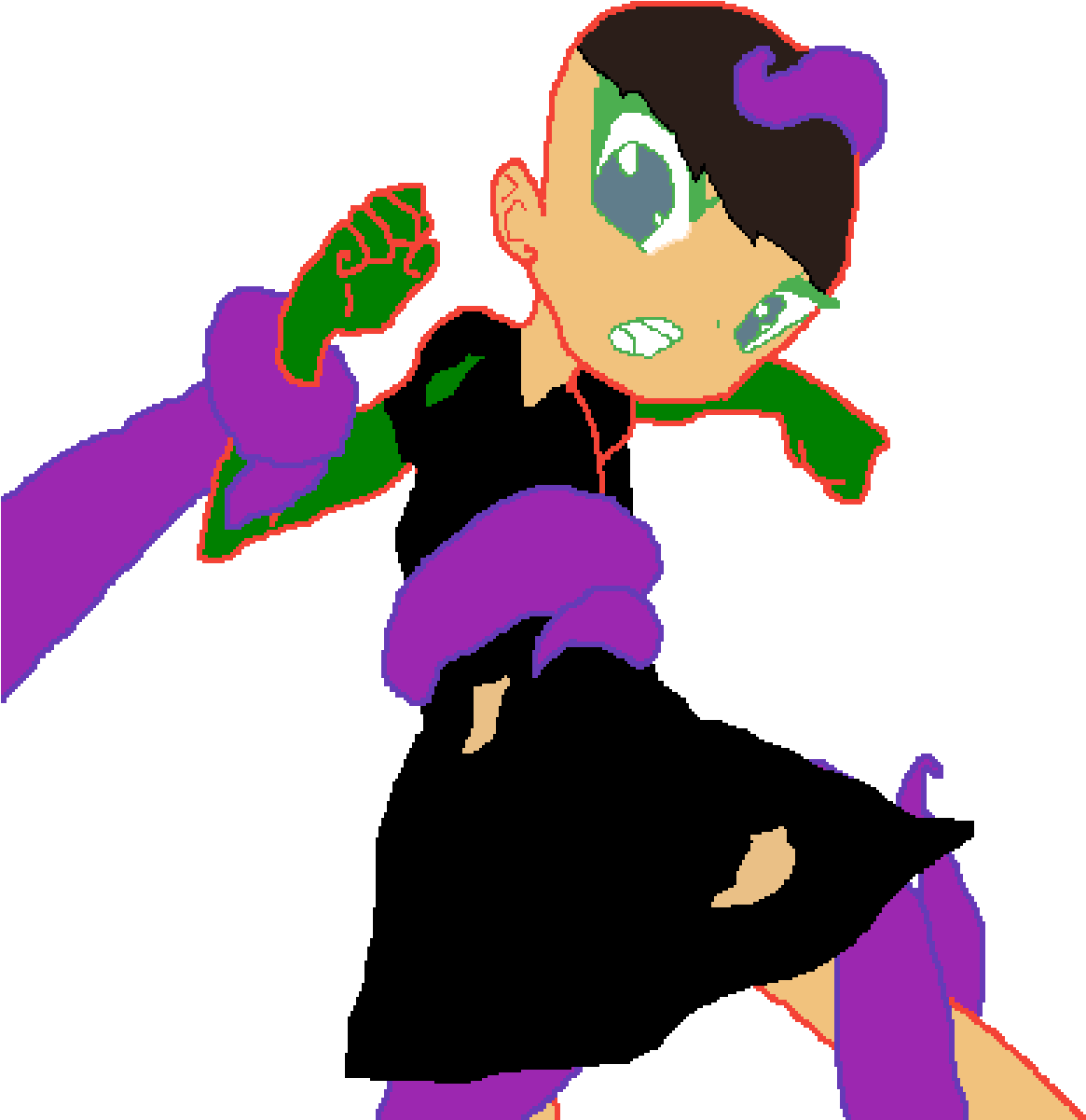 Tentacles - Cartoon (1200x1200), Png Download