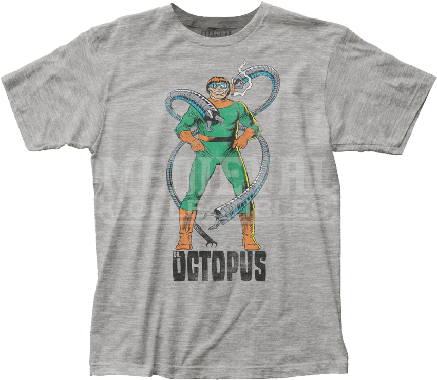 Doctor Octopus Tentacles T-shirt - Zappa Man From Utopia T Shirt (850x850), Png Download
