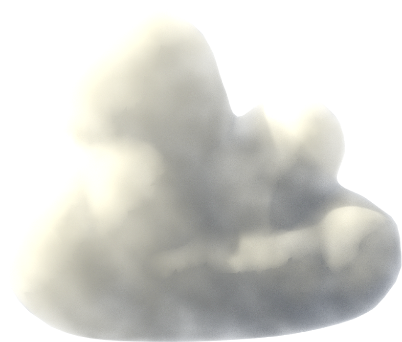 And A Cartoon Cloud To Add To Powerpoint Slides At - Elephant (1600x900), Png Download