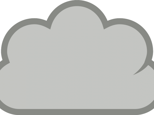 Cartoon Cloud - Clip Art (640x480), Png Download