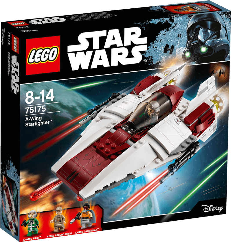 Lego Star Wars A-wing Starfighter™ - 75175 A Wing Starfighter (1488x837), Png Download