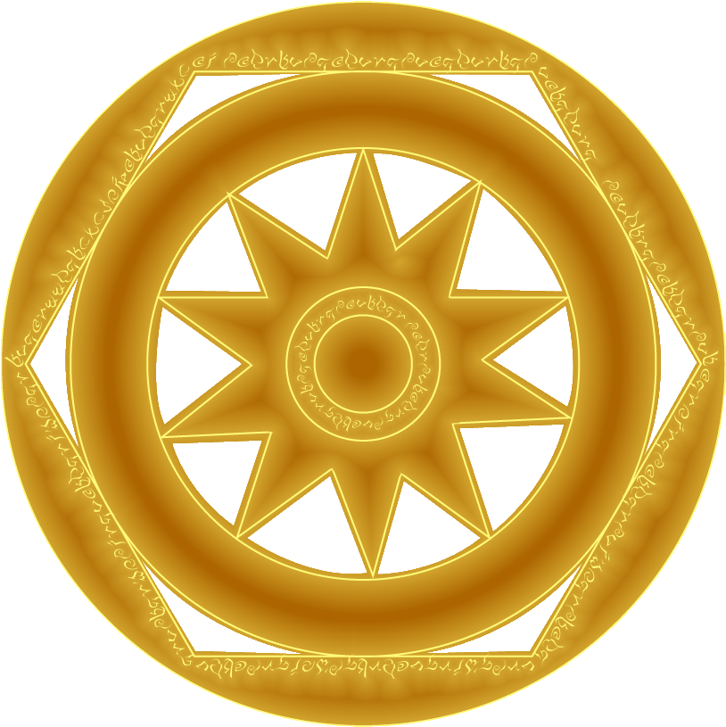 Light Magic Circle Png (858x872), Png Download