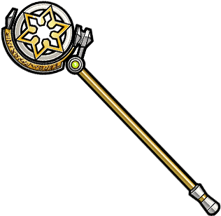 Gear-magical Circle Staff Render - Unison League Magical Circle Staff (380x380), Png Download