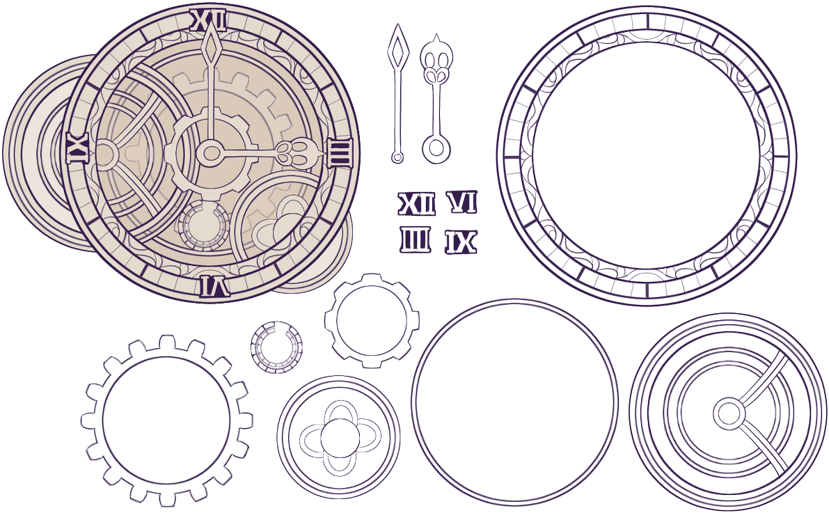 Looks Slightly Better Now - Chronomancy Magic Circle (1200x750), Png Download